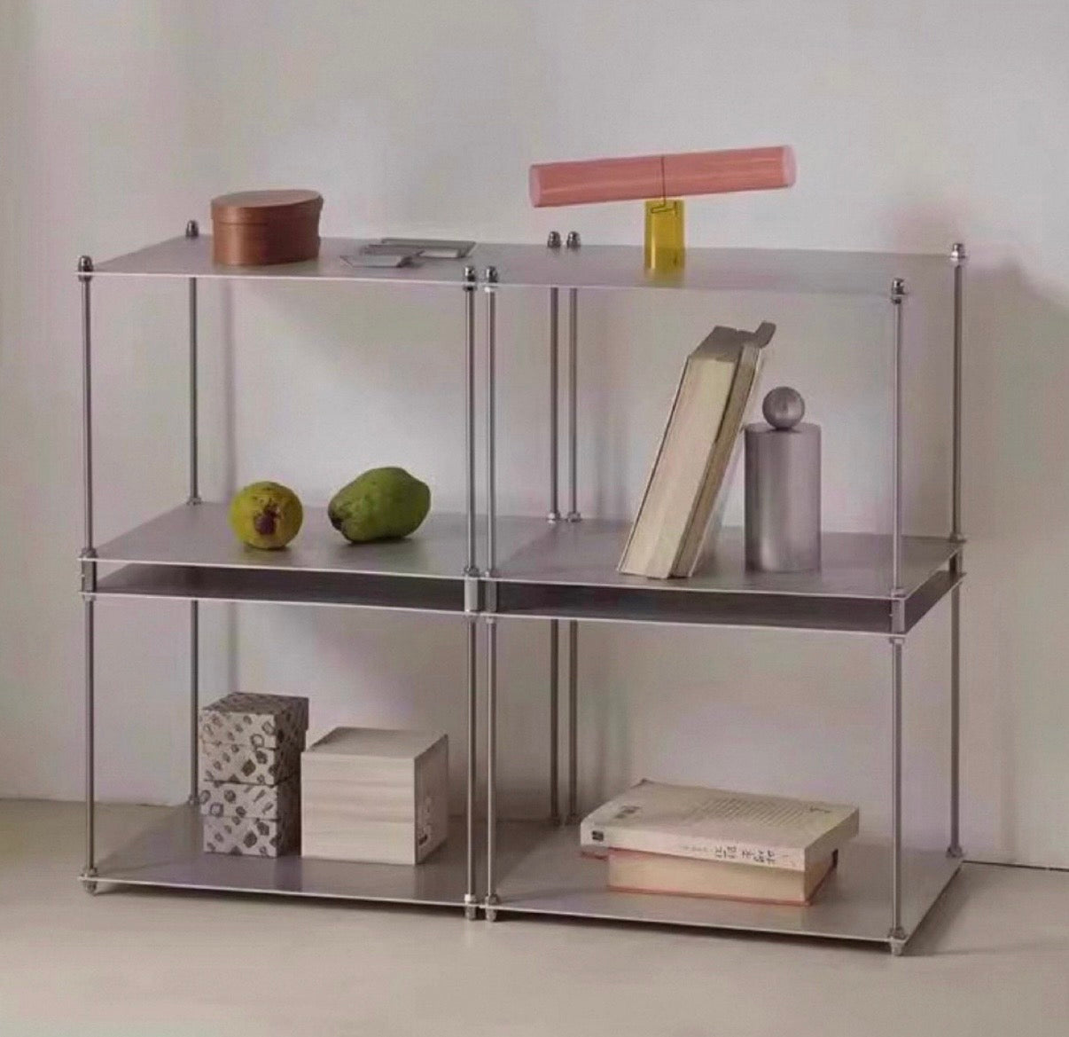 NORDEN Etage — Modular Stainless Steel Shelving System