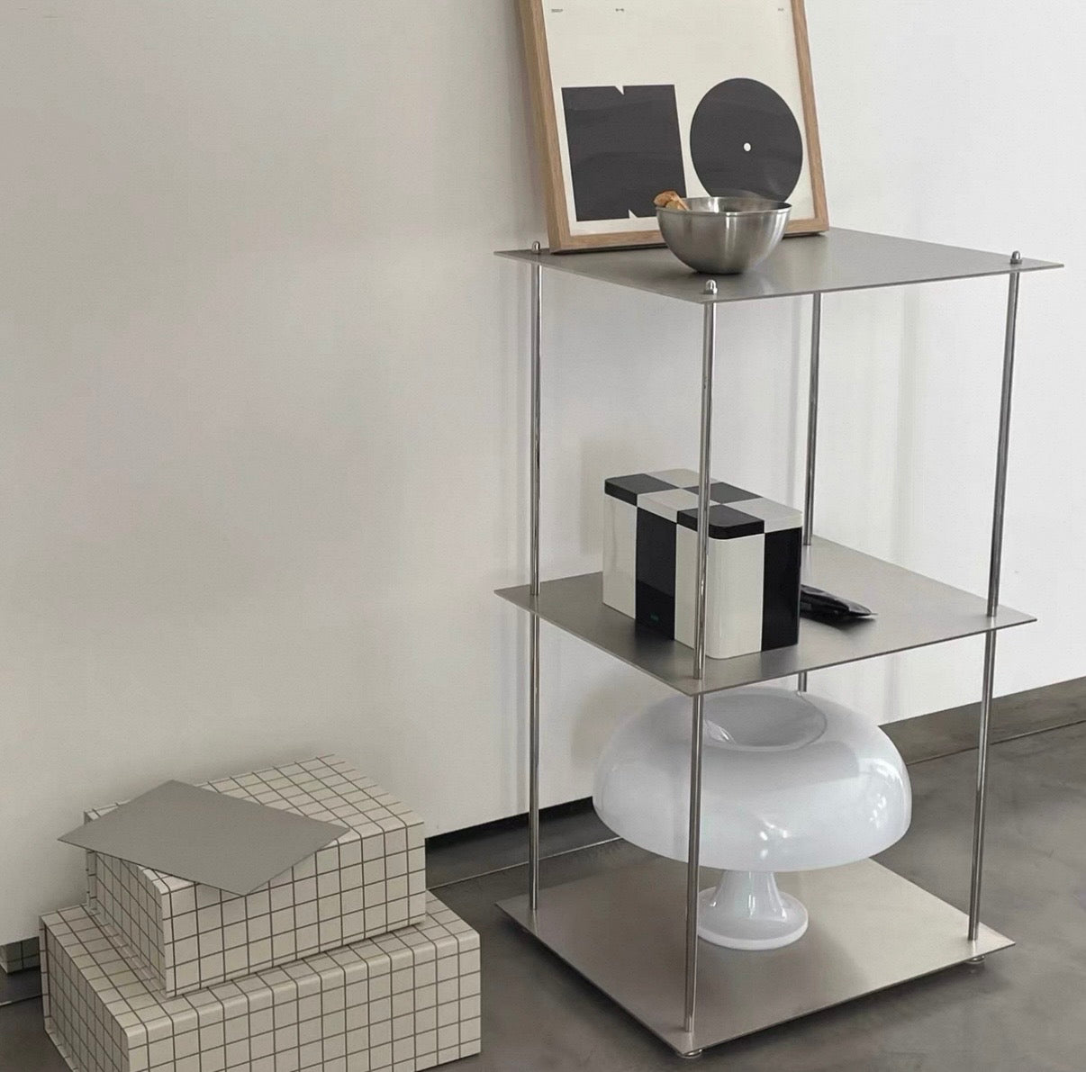 NORDEN Etage — Modular Stainless Steel Shelving System