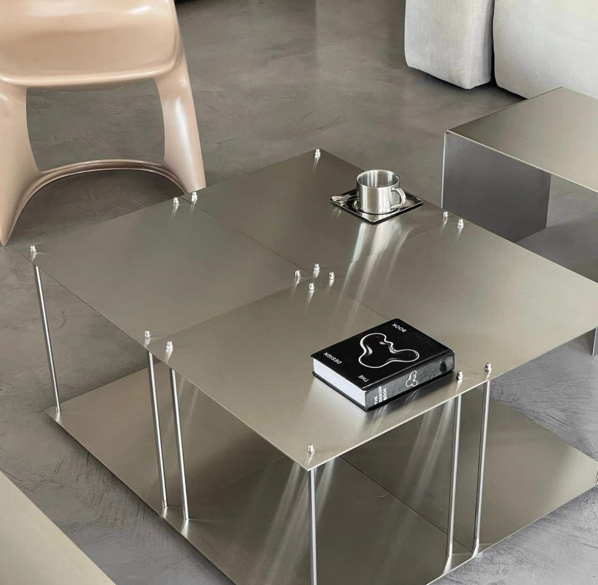 NORDEN Etage — Modular Stainless Steel Shelving System