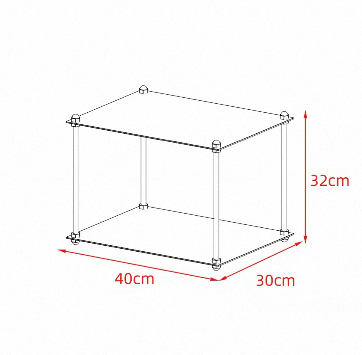 NORDEN Etage — Modular Stainless Steel Shelving System