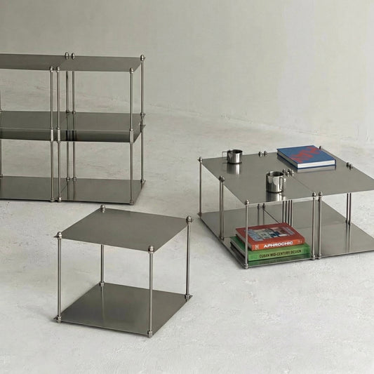 NORDEN Etage — Modular Stainless Steel Shelving System